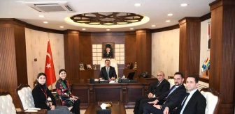 Seyev ve Omsad'den Vali Akbıyık'a Ziyaret