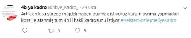 Sözleşmeli Personeller Kadro Bekliyor