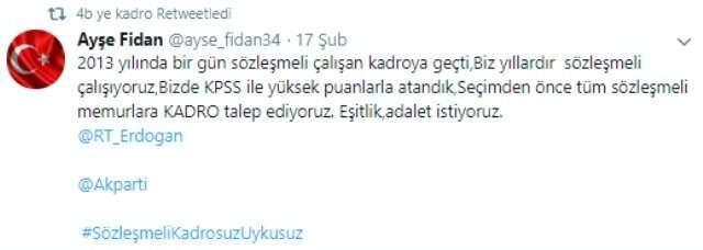 Sözleşmeli Personeller Kadro Bekliyor