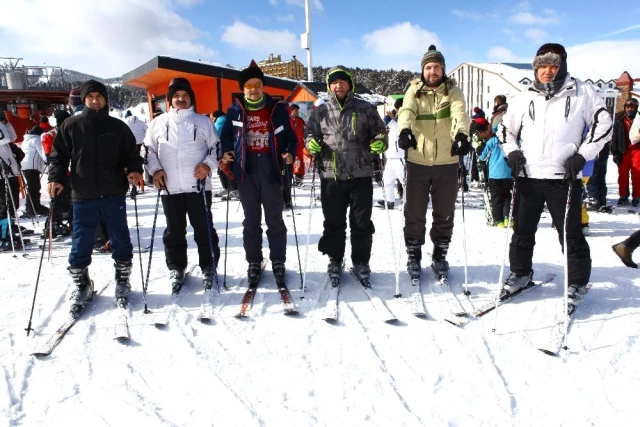 Türkmenistan Heyeti, Sarıkamış Kayak Merkezi ni İnceledi