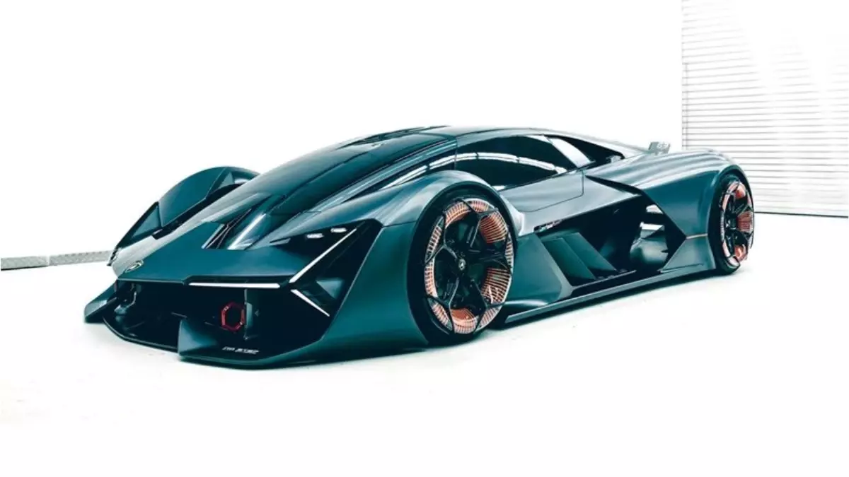 Asfaltları Eritecek Lamborghini Lb48h Terzo Millennio Concept'ten İlk Görüntüler