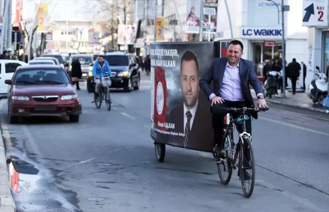 Bisikleti Seçim Aracı Oldu