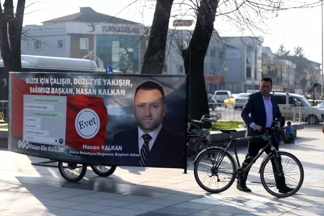 Bisikleti Seçim Aracı Oldu
