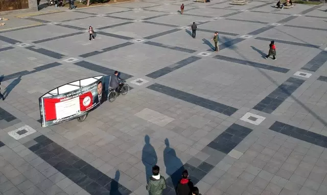 Bisikleti Seçim Aracı Oldu