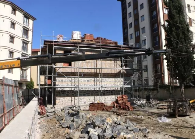 Soğanlık'ta Sanat Evi ve Gençlik Merkezi'nin İnşaatı Hızla Yükseliyor Soğanlık'ta Sanat Evi ve Gençlik Merkezi'nin İnşaatı Hızla Yükseliyor