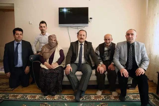 Vali Pehlivan Evde Bakım Hizmeti Alan Vatandaşları Ziyaret Etti