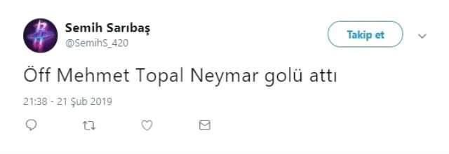 Mehmet Topal'ın Golü Sosyal Medyayı Salladı