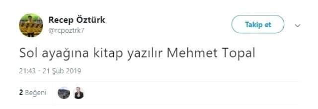 Mehmet Topal'ın Golü Sosyal Medyayı Salladı
