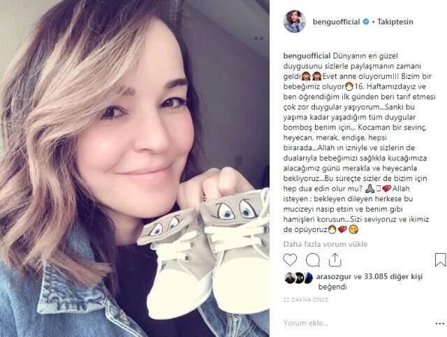 Şarkıcı Bnegü, 16 Haftalık Hamile Olduğunu Açıkladı