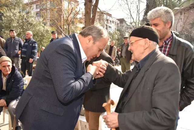 Başkan Çerçi Yenimahalle'de Vatandaşla Buluştu Başkan Çerçi Yenimahalle'de Vatandaşla Buluştu
