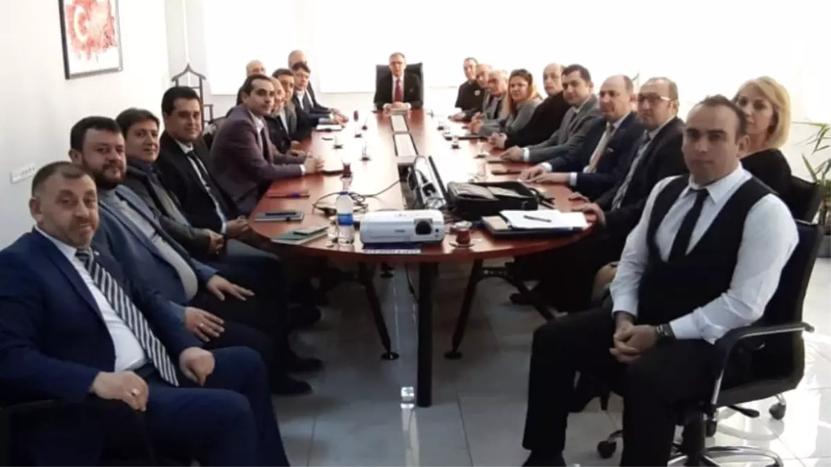 Çorlu'da Seçim Güvenliği Toplantısı Gerçekleştirildi