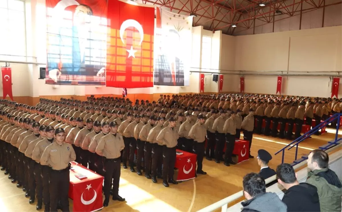 Çankırı'da 399 Bekçinin Mezuniyet Heyecanı