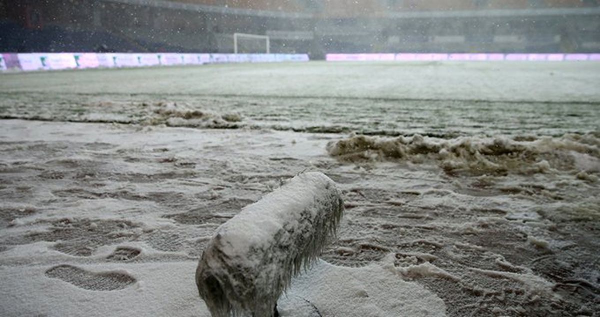 İstanbul'da Amatör Futbola Kar Engeli