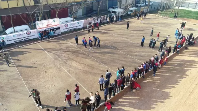 Kandıra'da 600 Öğrenci Bocce Oynuyor