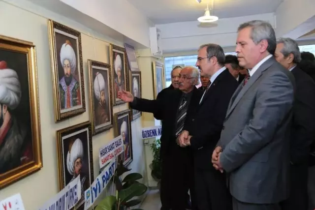 Kütahya'da Osmanlı Padişahları Portre Sergisi Kütahya'da Osmanlı Padişahları Portre Sergisi