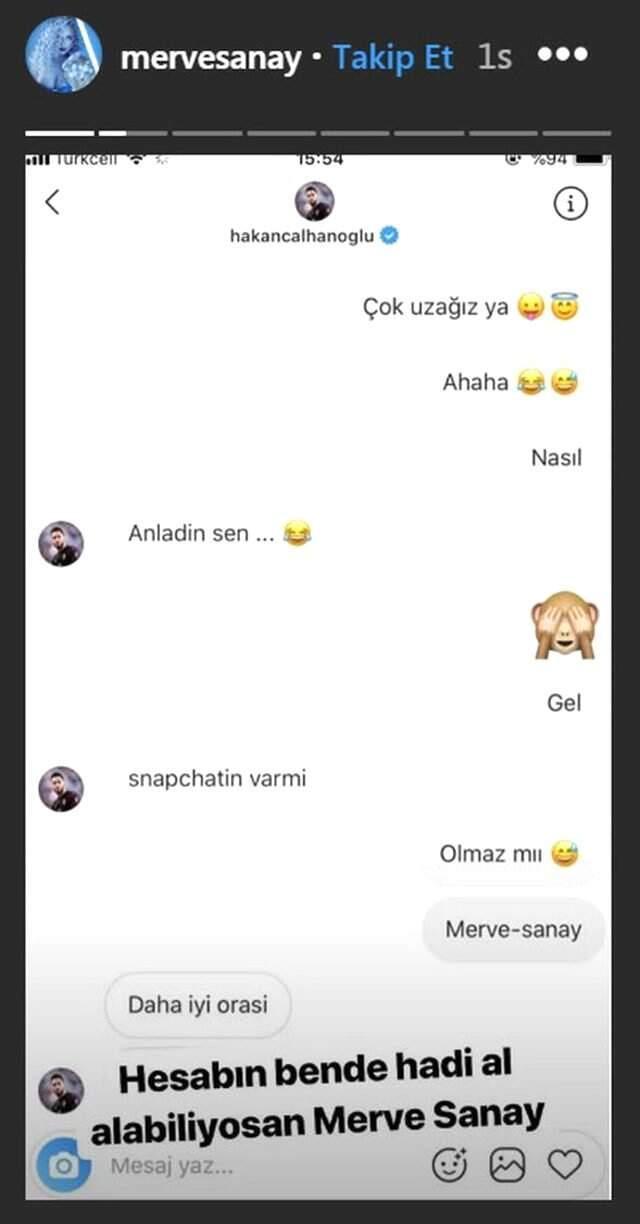Merve Sanay'la Mesajları Ortaya Çıkan Hakan Çalhanoğlu, Eşinin Doğum Gününü Kutladı