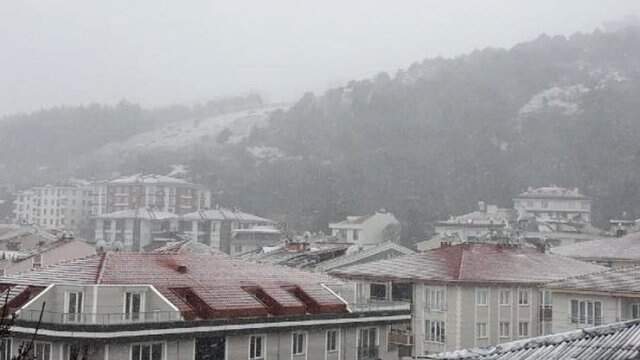 Son Dakika! İstanbul'da Beklenen Kar Yağışı Başladı