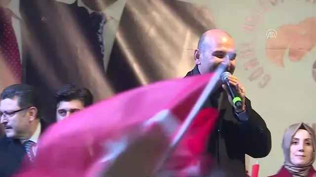 Soylu: 'Ülkemin, Huzurun ve Güvenin Yükseleceği 4,5 Yıl Olacak' Soylu: 'Ülkemin, Huzurun ve Güvenin Yükseleceği 4,5 Yıl Olacak'