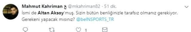 Altan Aksoy'un Galatasaray - Akhisarspor Maçında Yaptığı Yorum Tepki Çekti