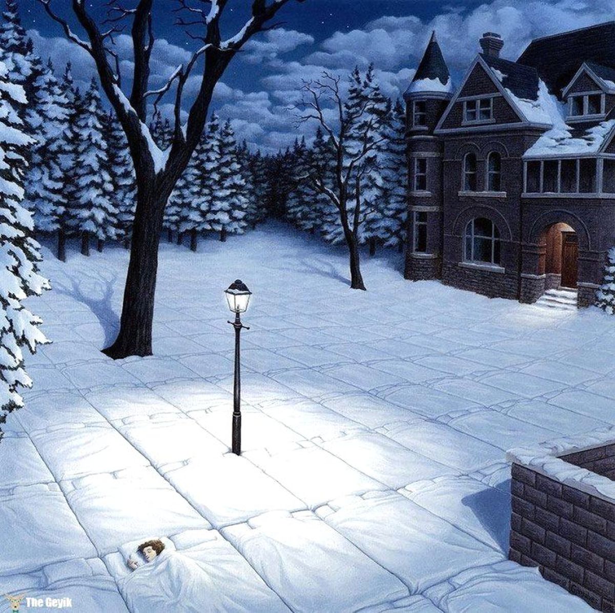 Bakanın Aklının İplerini Çözen 20 Rob Gonsalves Çizimi