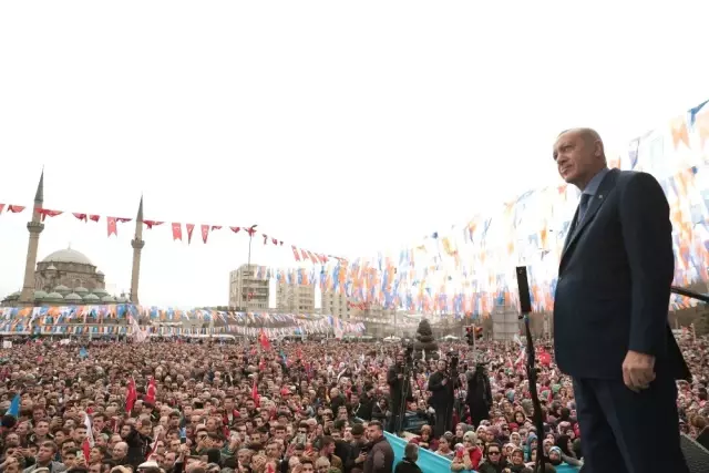 Cumhurbaşkanı Erdoğan, Özhaseki İçin Kayseri'den Oy İstedi Cumhurbaşkanı Erdoğan, Özhaseki İçin Kayseri'den Oy İstedi
