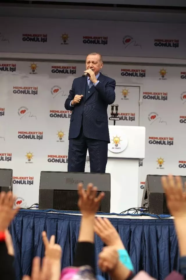 Cumhurbaşkanı Erdoğan, Özhaseki İçin Kayseri'den Oy İstedi Cumhurbaşkanı Erdoğan, Özhaseki İçin Kayseri'den Oy İstedi