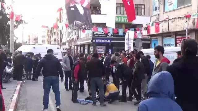 Otomobil ile Çarpışan Kamyonet Seçim İrtibat Bürosuna Girdi: 6 Yaralı