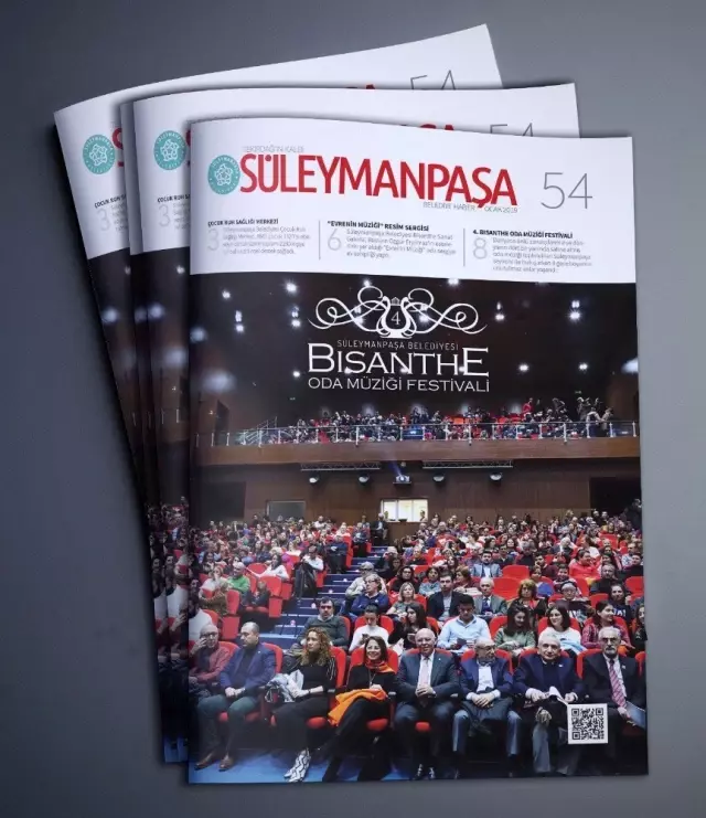 Süleymanpaşa Belediye Haber Gazetesi'nin 54. Sayısı Çıktı