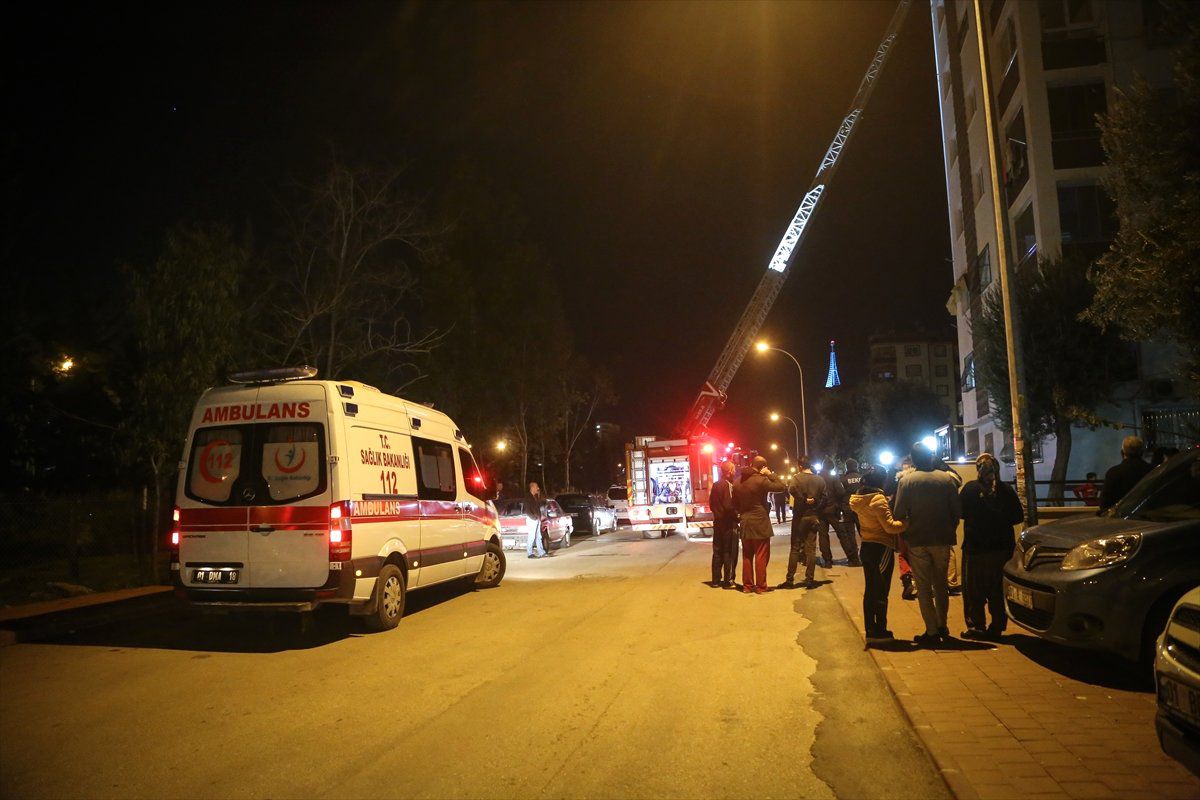 Adana'da Yangın