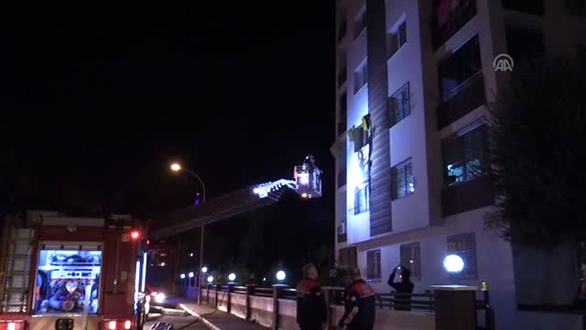 Adana'da Yangın