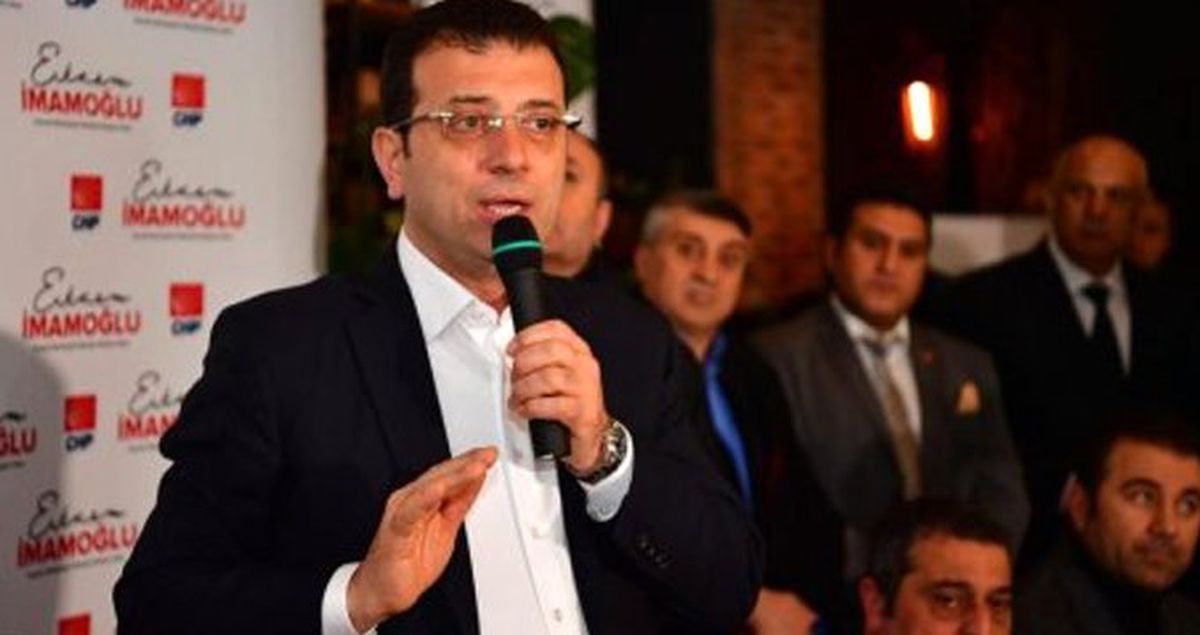 CHP'nin İstanbul Adayı Ekrem İmamoğlu'ndan Şişli'de Greve Giden Temizlik İşçilerine Çağrı