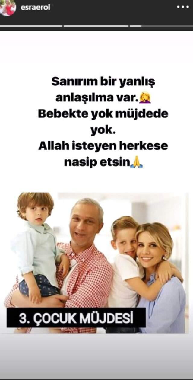 Esra Erol, Eşinin Üçüncü Çocuk Açıklamasını Yalanladı