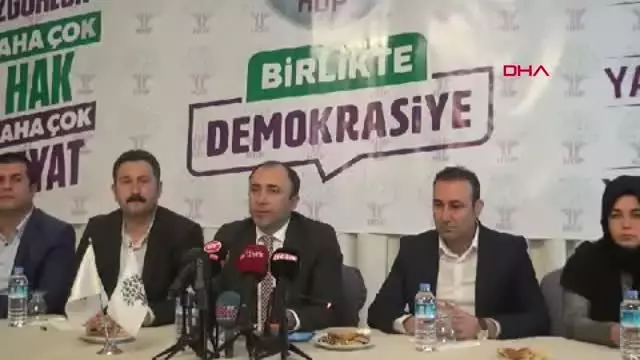Şanlıurfa'da Hdp Adayları, Saadet Partisi Adayları Lehine Seçimlerden Çekildi Şanlıurfa'da Hdp Adayları, Saadet Partisi Adayları Lehine Seçimlerden Çekildi