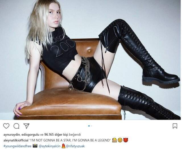 Aleyna Tilki Gözünü Yükseklere Dikti: Star Olmayacağım, Efsane Olacağım