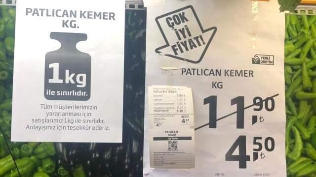 Tanzim Satışların Ardından Fiyat İndirimine Giden Marketler, Fiyat Etiketine Maliyet Tablosu Ekledi