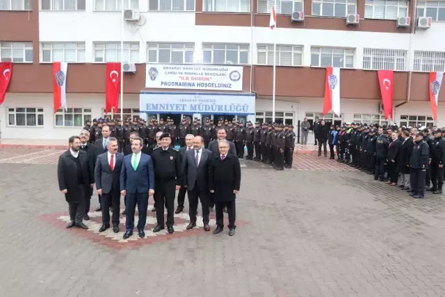 Aksaray'da Çarşı ve Mahalle Bekçileri Göreve Başladı Aksaray'da Çarşı ve Mahalle Bekçileri Göreve Başladı