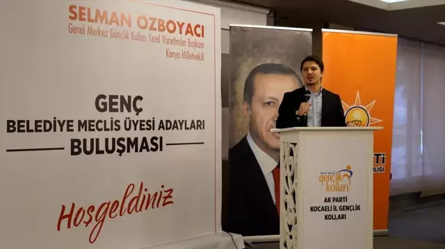 Milletvekili Özboyacı Genç Meclis Üyesi Adaylarıyla Buluştu