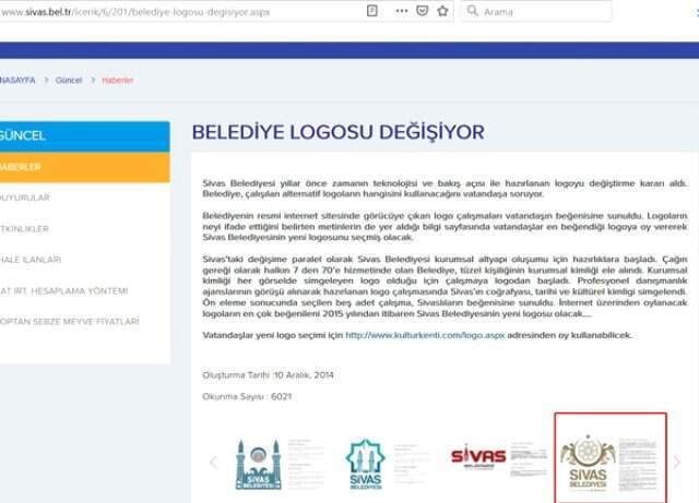 Üniversitenin Kapısındaki Sembol, Sivas'ı Karıştırdı