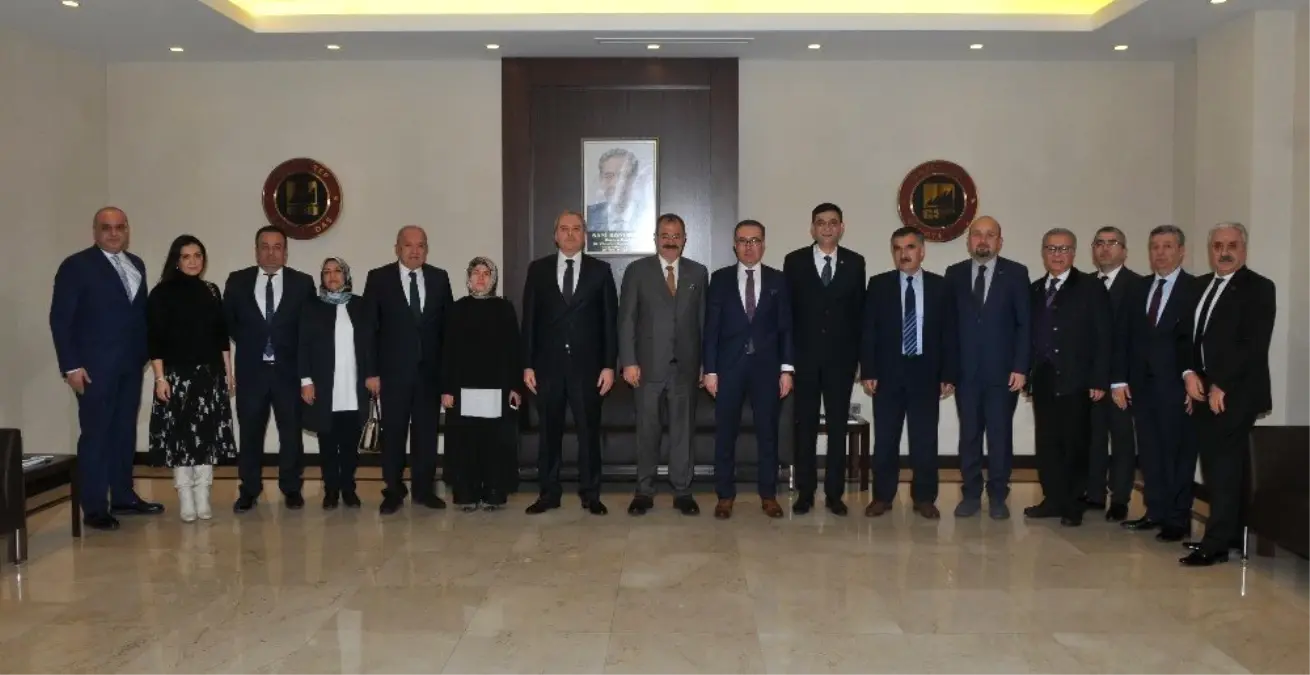 Vergi Dairesi Başkanı Halil Tekin'den Gso'ya Ziyaret