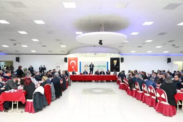 Başkan Baran'dan Personele Veda Yemeği