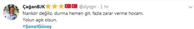 Beşiktaşlı Taraftarlar, Milli Takım ile Anlaşan Şenol Güneş'e Tepki Gösterdi
