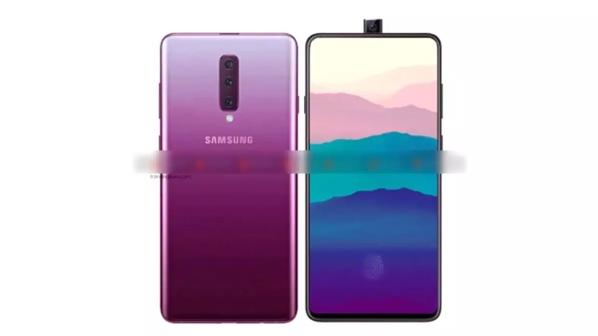 samsung galaxy a90 pop up camera