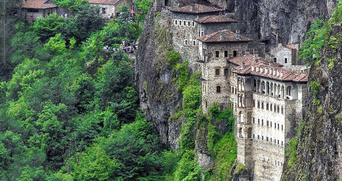 Sümela Manastırı'nın İlk Bölümü Hizmete Açılıyor