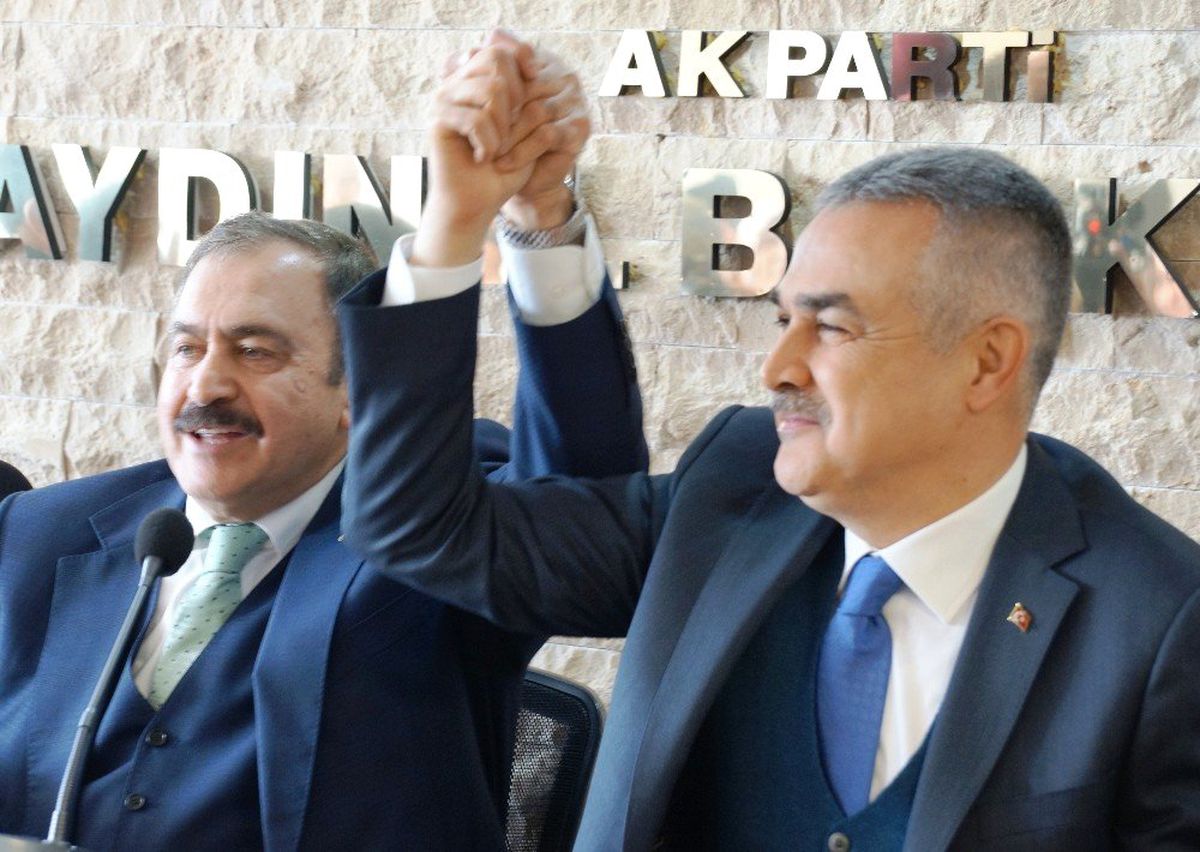 Veysel Eroğlu, Aydın Büyükşehir Adayı Savaş'a Destek Verdi
