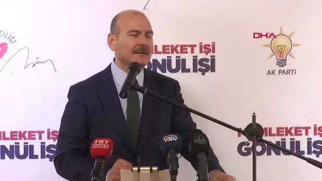 Bayburt Bakan Soylu PKK'nın Şah Damarını Kestik