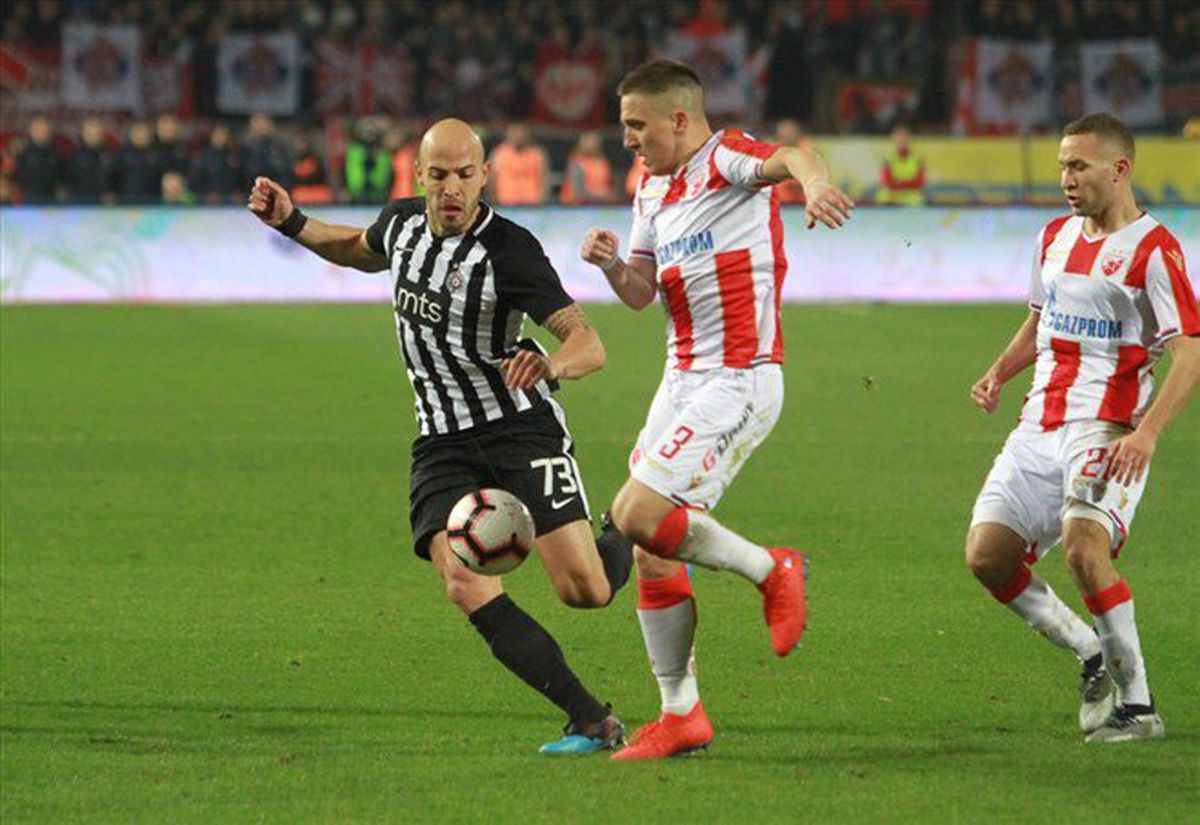 Belgrad Derbisinde Kızılyıldız ile Partizan Yenişemedi