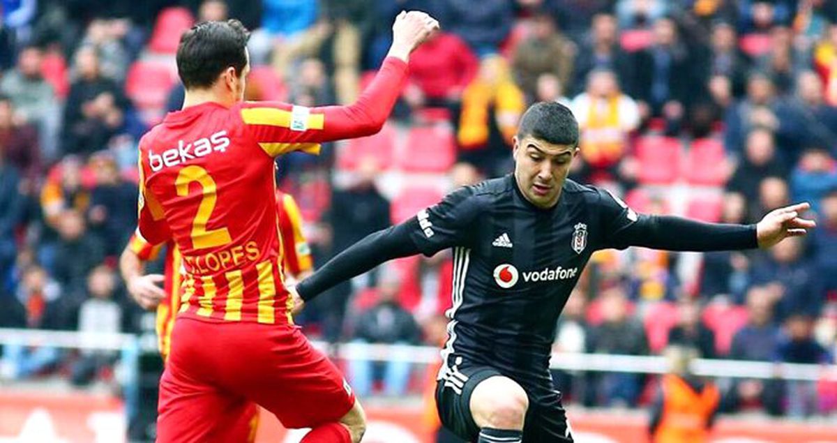 Beşiktaş, Kayserispor ile 2-2 Berabere Kaldı