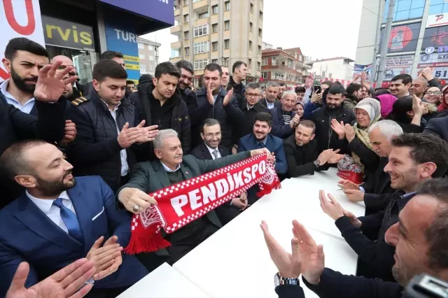 Binali Yıldırım, Pendik'te Cemevi Açılışı Yaptı Binali Yıldırım, Pendik'te Cemevi Açılışı Yaptı