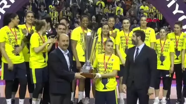Spor Kadınlar Türkiye Kupası'nda Şampiyon Fenerbahçe Oldu Spor Kadınlar Türkiye Kupası'nda Şampiyon Fenerbahçe Oldu