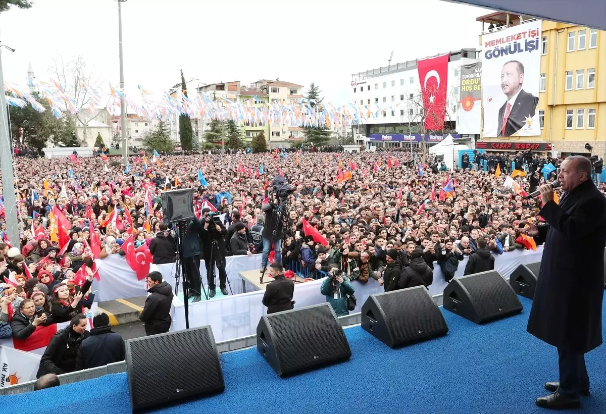AK Parti'nin Ordu Mitingi